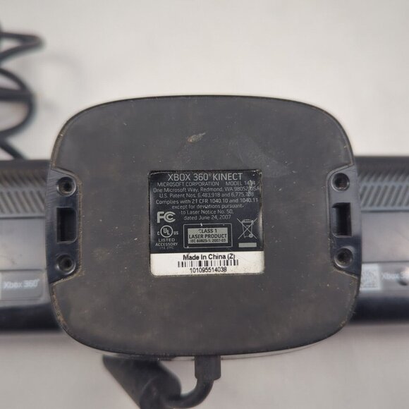 Black Genuine Microsoft Xbox 360 Kinect Sensor‎ Bar Camera - Picture 12 of 12